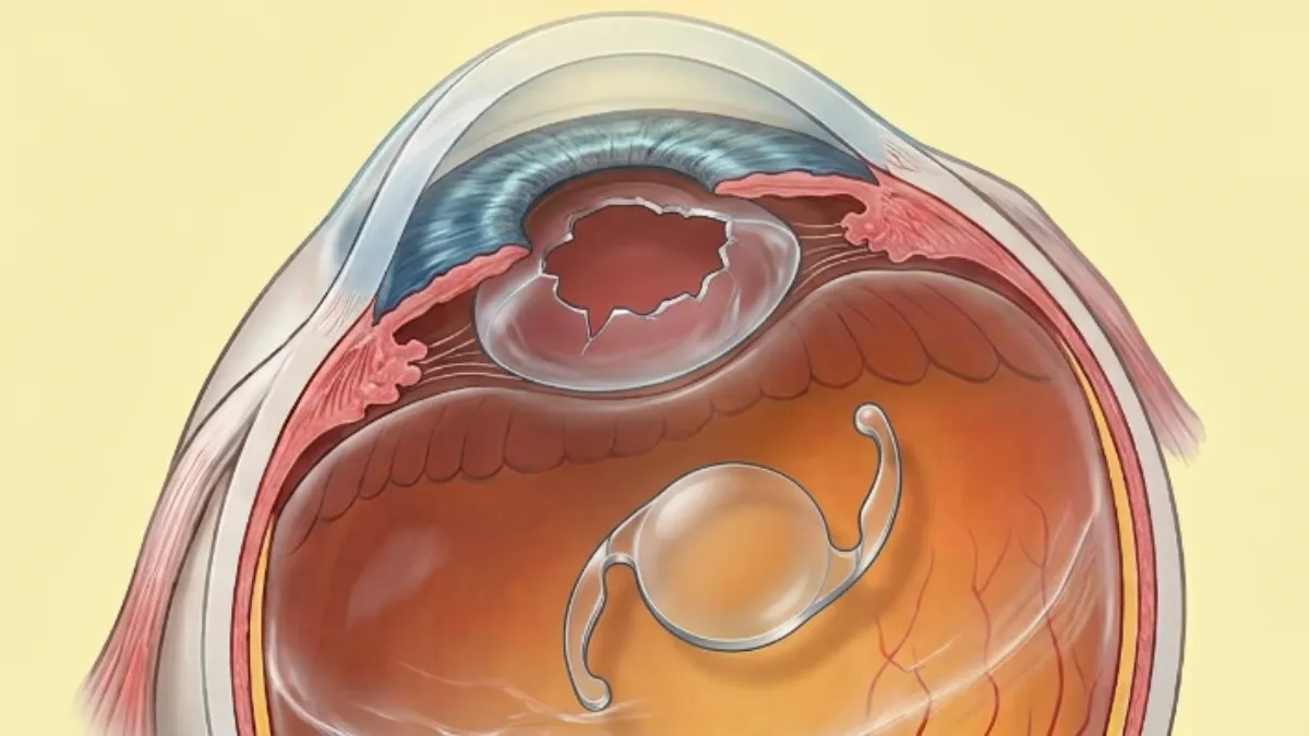 Luxation d'implant de cataracte